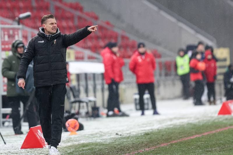 Football. Betclic I liga. GKS Tychy - Odra Opole. 16.02.2026