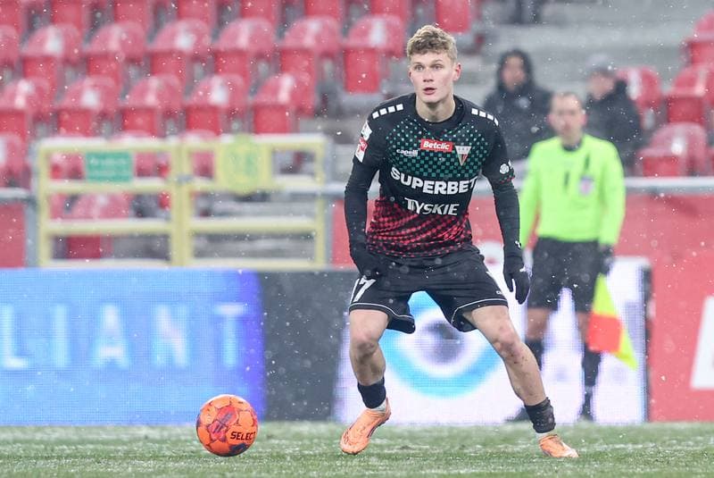 Football. Betclic I liga. GKS Tychy - Odra Opole. 16.02.2026