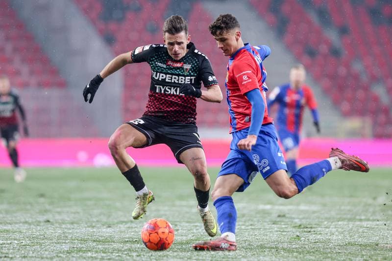 Football. Betclic I liga. GKS Tychy - Odra Opole. 16.02.2026