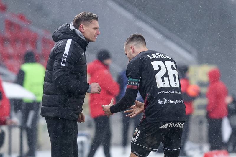 Football. Betclic I liga. GKS Tychy - Odra Opole. 16.02.2026