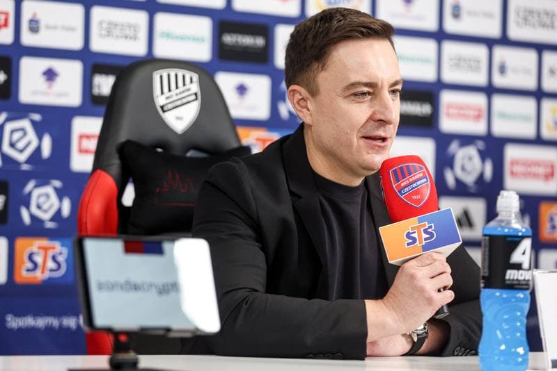 Football. Rakow Czestochowa. Press Conference. 22.12.2025