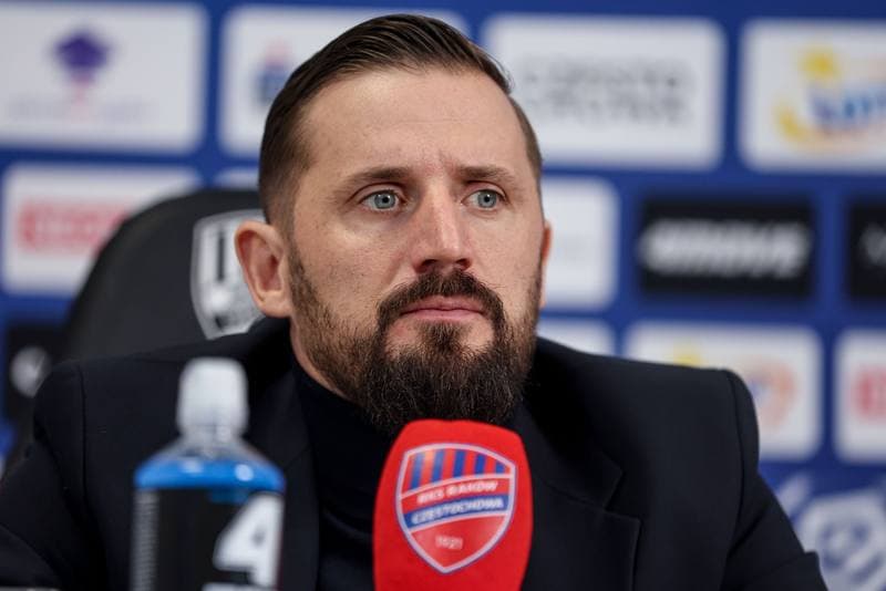 Football. Rakow Czestochowa. Press Conference. 22.12.2025