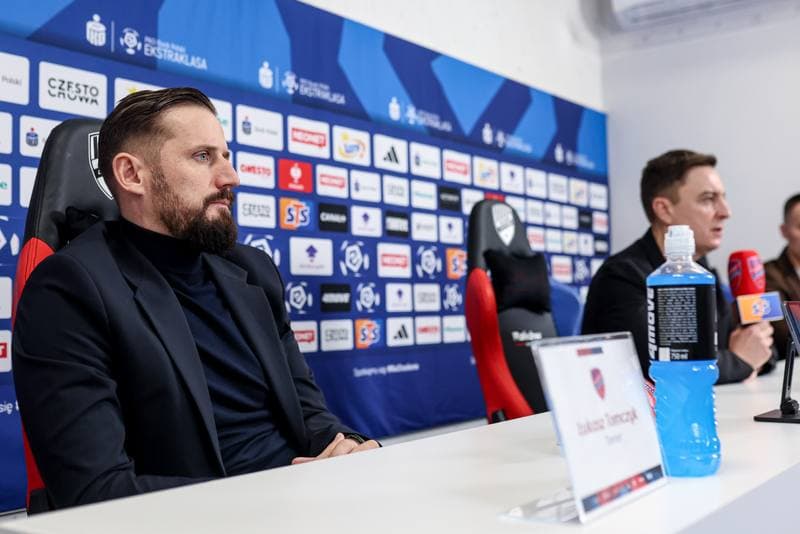 Football. Rakow Czestochowa. Press Conference. 22.12.2025
