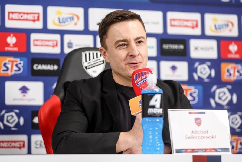 Football. Rakow Czestochowa. Press Conference. 22.12.2025