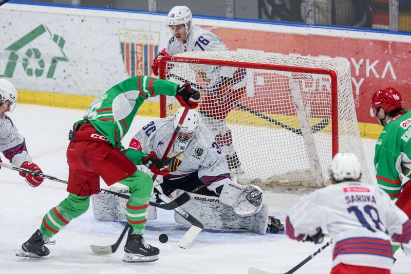 Ice Hockey. Tauron Hokej Liga. BS Polonia Bytom - ECB Zaglebie Sosnowiec. 15.02.2026
