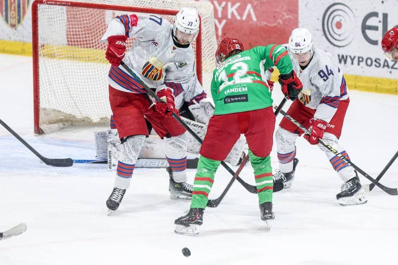 Ice Hockey. Tauron Hokej Liga. BS Polonia Bytom - ECB Zaglebie Sosnowiec. 15.02.2026