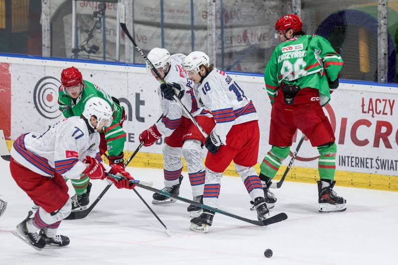 Ice Hockey. Tauron Hokej Liga. BS Polonia Bytom - ECB Zaglebie Sosnowiec. 15.02.2026
