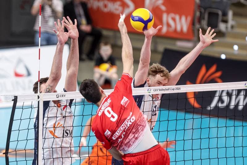 Volleyball. CEV Cup. JSW Jastrzebski Wegiel - Gas Sales Bluenergy Piacenza. 10.02.2026