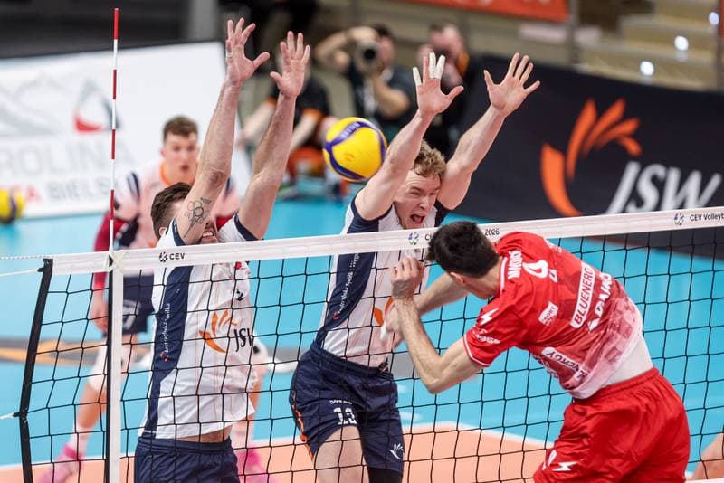 Volleyball. CEV Cup. JSW Jastrzebski Wegiel - Gas Sales Bluenergy Piacenza. 10.02.2026