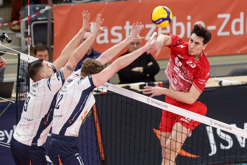Volleyball. CEV Cup. JSW Jastrzebski Wegiel - Gas Sales Bluenergy Piacenza. 10.02.2026