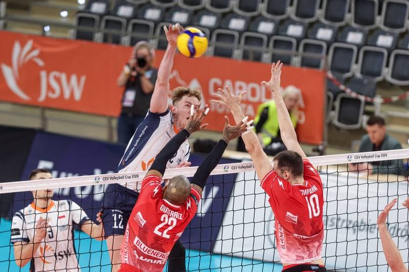 Volleyball. CEV Cup. JSW Jastrzebski Wegiel - Gas Sales Bluenergy Piacenza. 10.02.2026