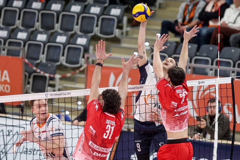Volleyball. CEV Cup. JSW Jastrzebski Wegiel - Gas Sales Bluenergy Piacenza. 10.02.2026