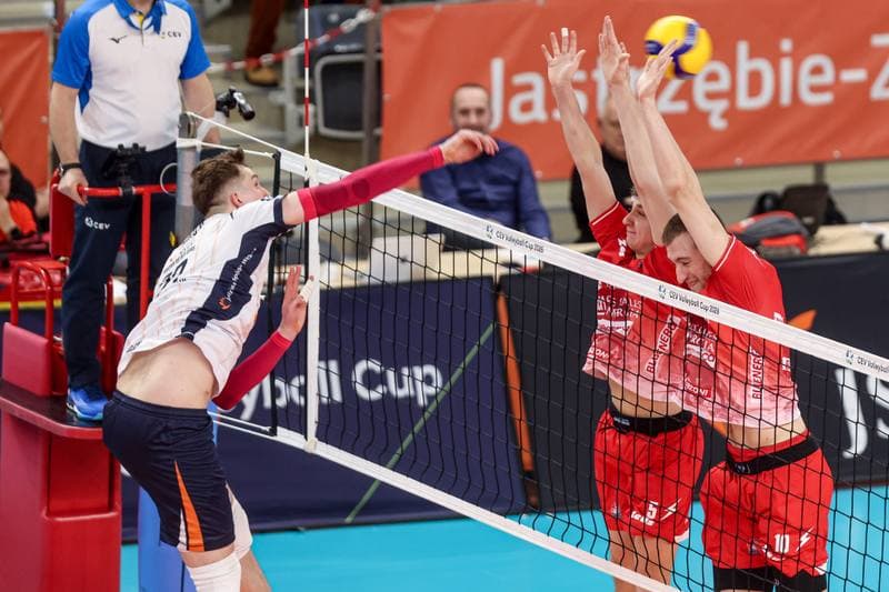 Volleyball. CEV Cup. JSW Jastrzebski Wegiel - Gas Sales Bluenergy Piacenza. 10.02.2026