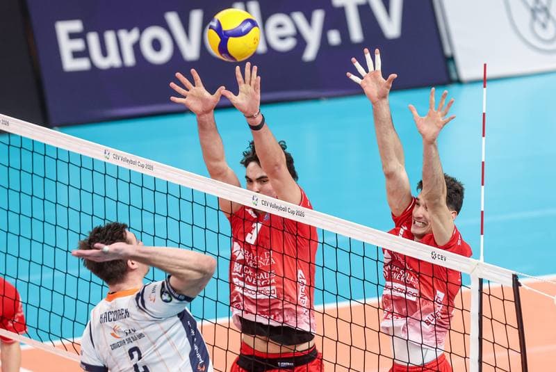 Volleyball. CEV Cup. JSW Jastrzebski Wegiel - Gas Sales Bluenergy Piacenza. 10.02.2026