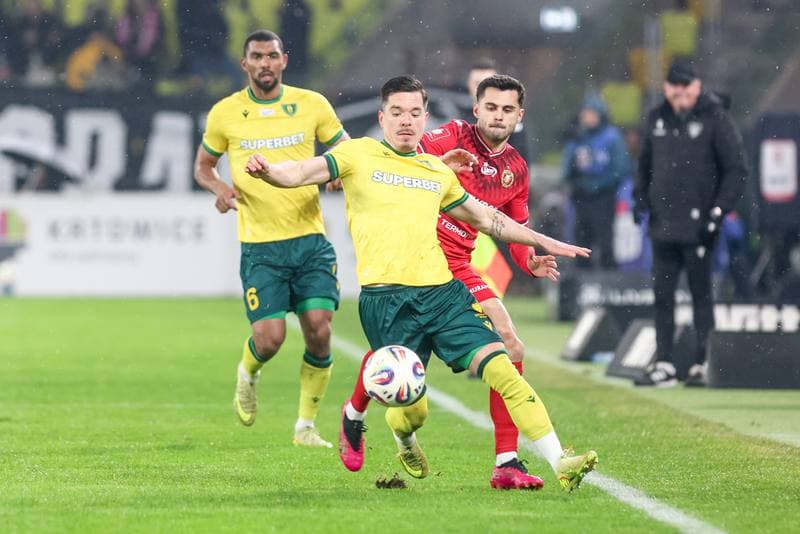 Football. PKO BP Ekstraklasa. GKS Katowice - Widzew Lodz. 08.02.2026