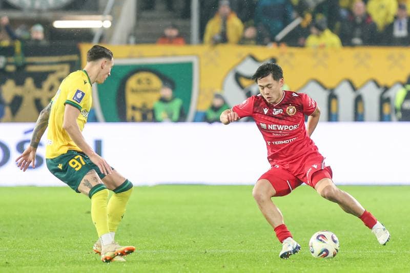 Football. PKO BP Ekstraklasa. GKS Katowice - Widzew Lodz. 08.02.2026