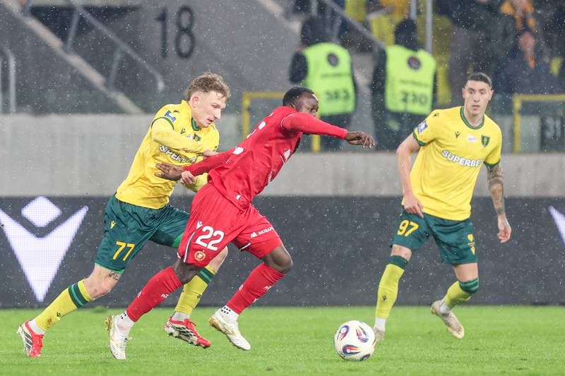 Football. PKO BP Ekstraklasa. GKS Katowice - Widzew Lodz. 08.02.2026