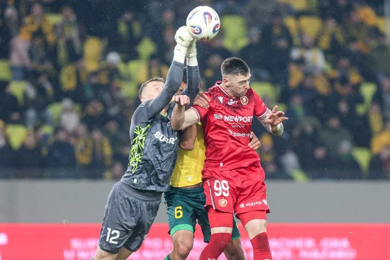 Football. PKO BP Ekstraklasa. GKS Katowice - Widzew Lodz. 08.02.2026
