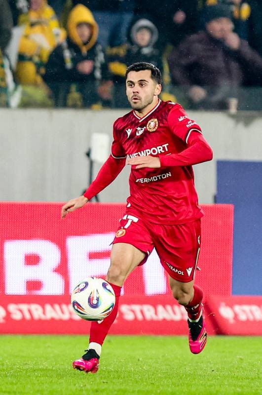Football. PKO BP Ekstraklasa. GKS Katowice - Widzew Lodz. 08.02.2026
