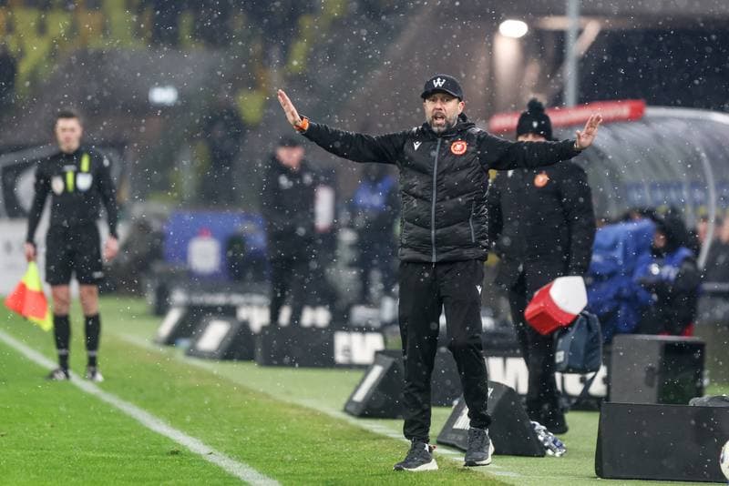 Football. PKO BP Ekstraklasa. GKS Katowice - Widzew Lodz. 08.02.2026