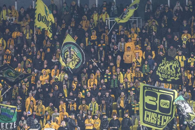 Football. PKO BP Ekstraklasa. GKS Katowice - Widzew Lodz. 08.02.2026