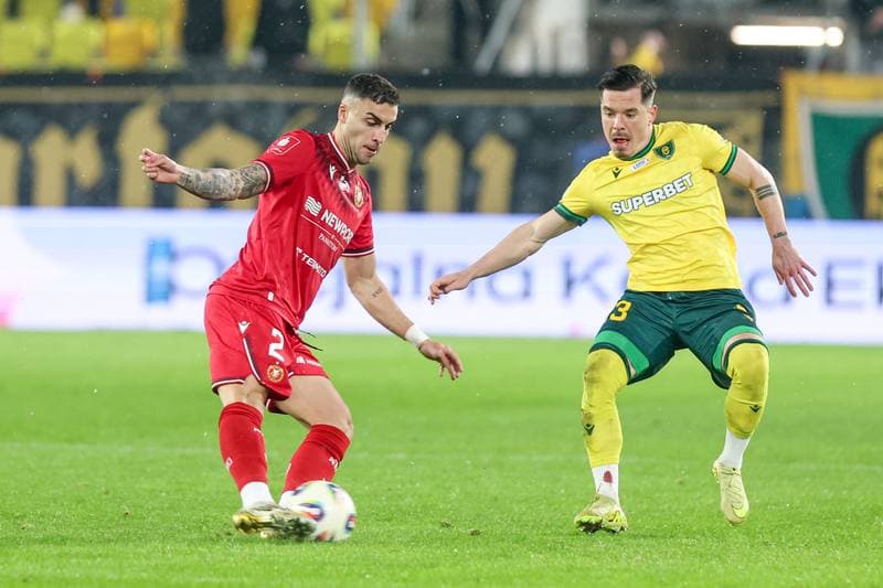 Football. PKO BP Ekstraklasa. GKS Katowice - Widzew Lodz. 08.02.2026