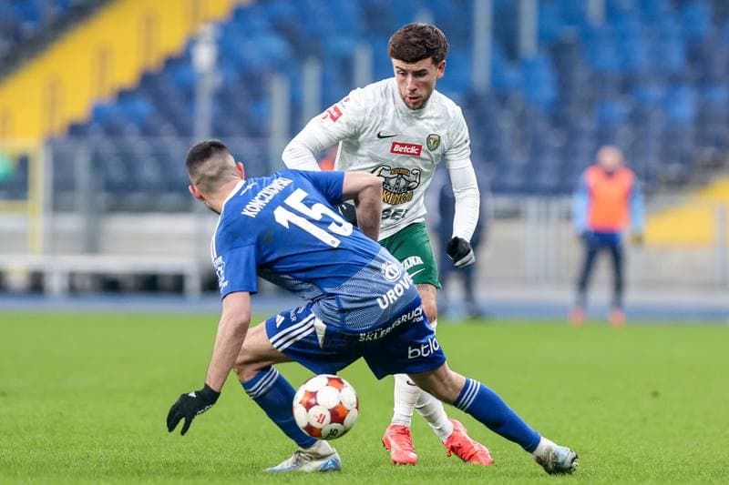 Football. Betclic I liga. Ruch Chorzow - Slask Wroclaw. 08.02.2026