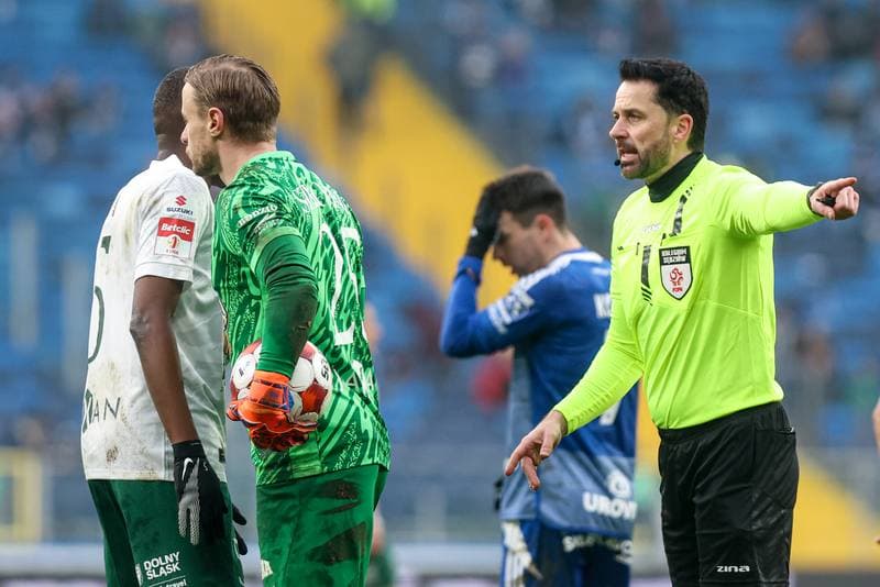 Football. Betclic I liga. Ruch Chorzow - Slask Wroclaw. 08.02.2026