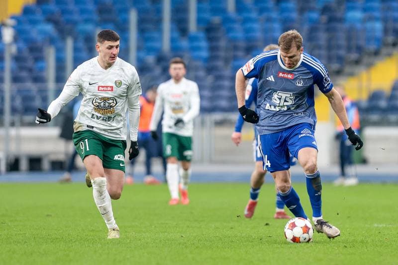 Football. Betclic I liga. Ruch Chorzow - Slask Wroclaw. 08.02.2026