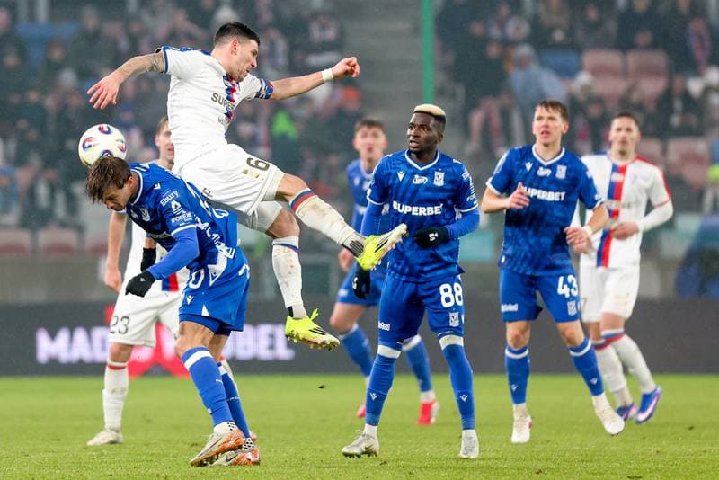 Football. PKO BP Ekstraklasa. Gornik Zabrze - Lech Poznan. 07.02.2026