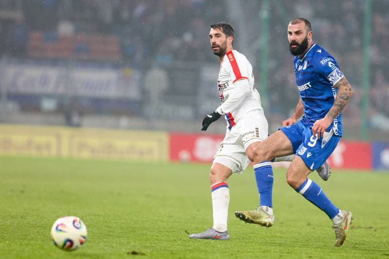 Football. PKO BP Ekstraklasa. Gornik Zabrze - Lech Poznan. 07.02.2026