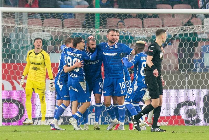 Football. PKO BP Ekstraklasa. Gornik Zabrze - Lech Poznan. 07.02.2026