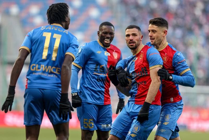 Football. PKO BP Ekstraklasa. Gornik Zabrze - Piast Gliwice. 31.01.2026