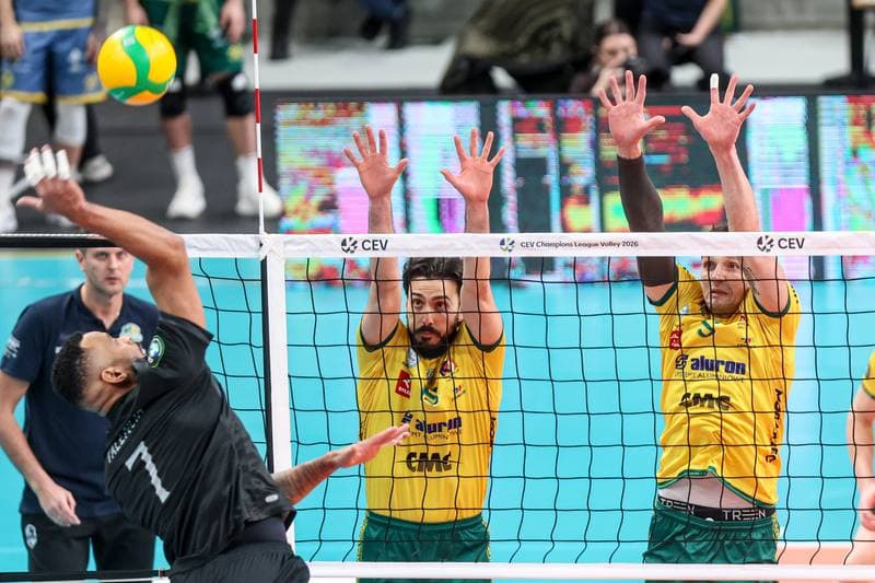 Volleyball. CEV Champions League. Aluron CMC Warta Zawiercie - Sporting CP. 28.01.2026