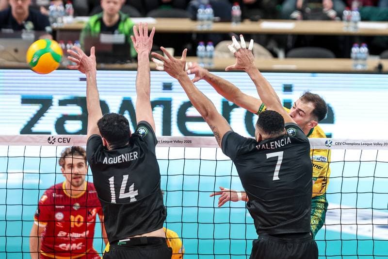 Volleyball. CEV Champions League. Aluron CMC Warta Zawiercie - Sporting CP. 28.01.2026
