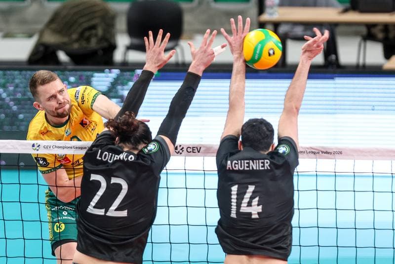 Volleyball. CEV Champions League. Aluron CMC Warta Zawiercie - Sporting CP. 28.01.2026