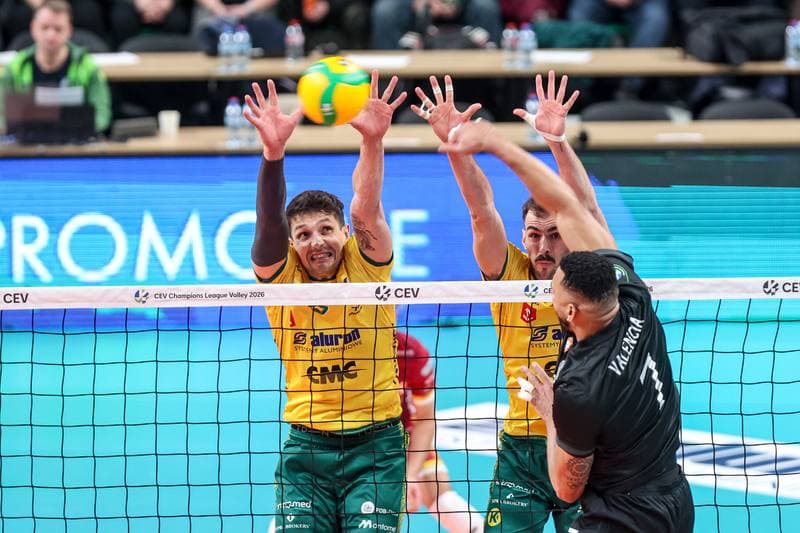 Volleyball. CEV Champions League. Aluron CMC Warta Zawiercie - Sporting CP. 28.01.2026