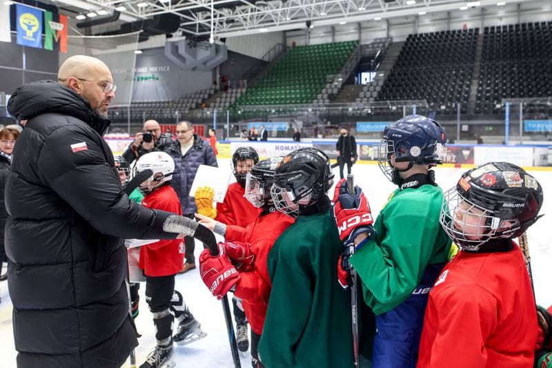 Ice Hockey. Poland. Press Conference. 28.01.2026