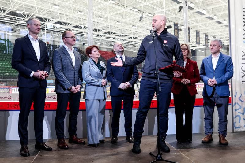 Ice Hockey. Poland. Press Conference. 28.01.2026