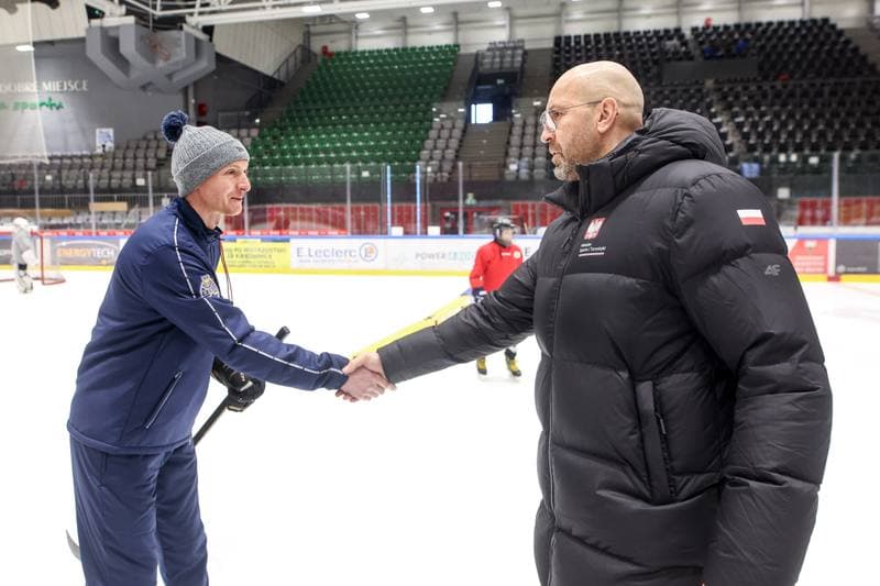Ice Hockey. Poland. Press Conference. 28.01.2026