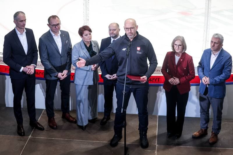 Ice Hockey. Poland. Press Conference. 28.01.2026