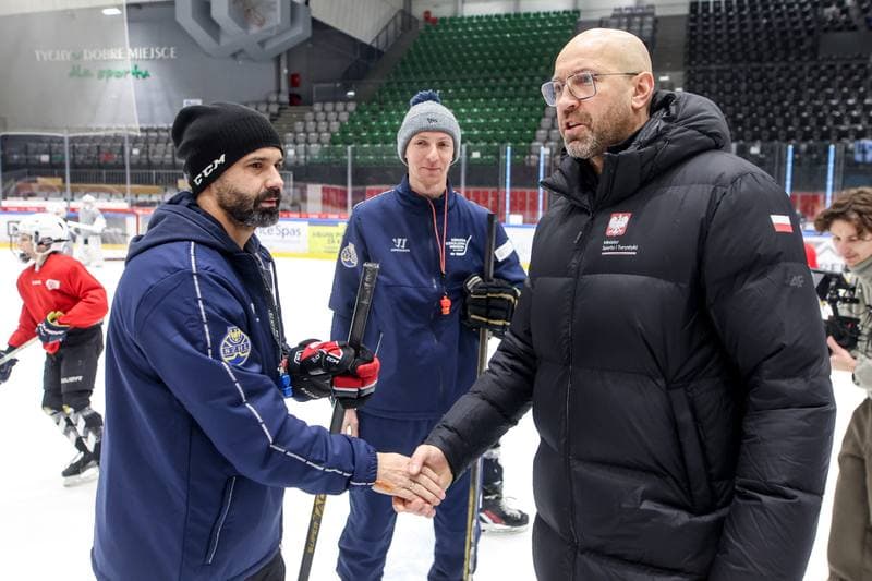 Ice Hockey. Poland. Press Conference. 28.01.2026