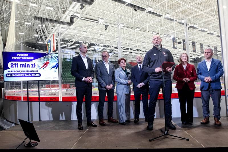 Ice Hockey. Poland. Press Conference. 28.01.2026