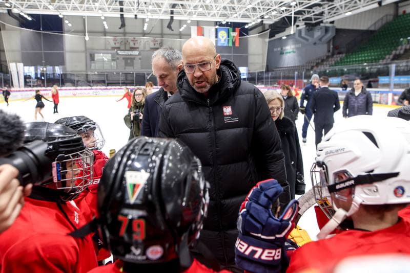 Ice Hockey. Poland. Press Conference. 28.01.2026