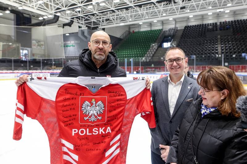 Ice Hockey. Poland. Press Conference. 28.01.2026