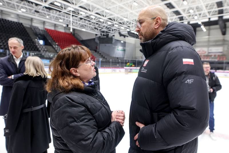 Ice Hockey. Poland. Press Conference. 28.01.2026