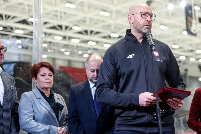 Ice Hockey. Poland. Press Conference. 28.01.2026