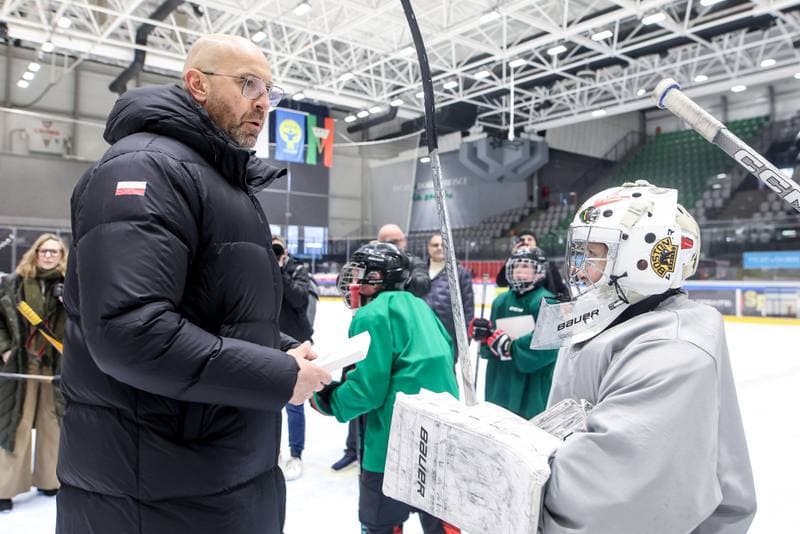 Ice Hockey. Poland. Press Conference. 28.01.2026