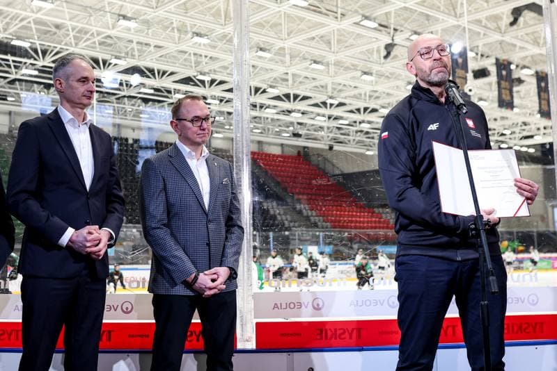Ice Hockey. Poland. Press Conference. 28.01.2026