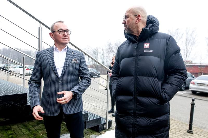Ice Hockey. Poland. Press Conference. 28.01.2026